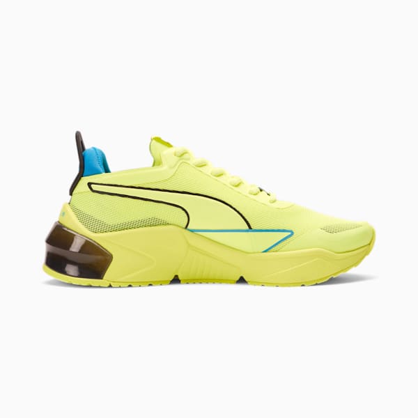 PUMA x FIRST MILE LQDCELL Optic Xtreme Training Shoes JR, Fizzy Yellow-Nrgy Blue-Puma Black, extralarge