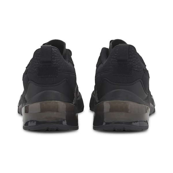 PUMA x FIRST MILE LQDCELL Optic Mono Training Shoes JR, Puma Black-Metallic Silver, extralarge