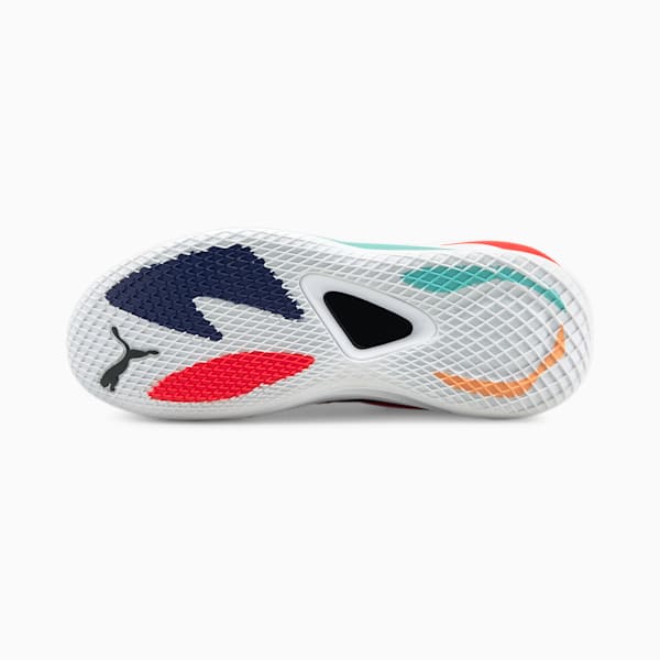 DISC Rebirth Basketball Shoes, Elektro Blue-Fiery Coral, extralarge