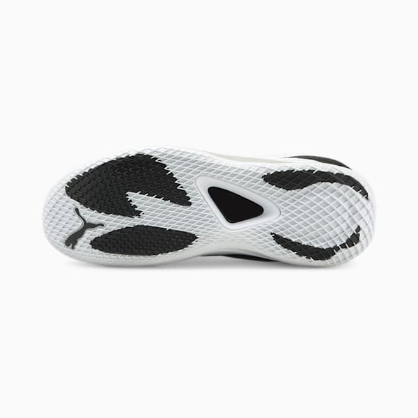 DISC Rebirth Basketball Shoes, Puma Black-Glacier Gray, extralarge