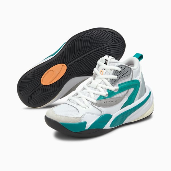 RS-DREAMER 2 Basketball Shoes JR, Puma White-Parasailing, extralarge