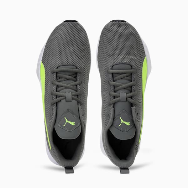 Robust Running Shoes, Ultra Gray-Yellow Alert, extralarge-IND