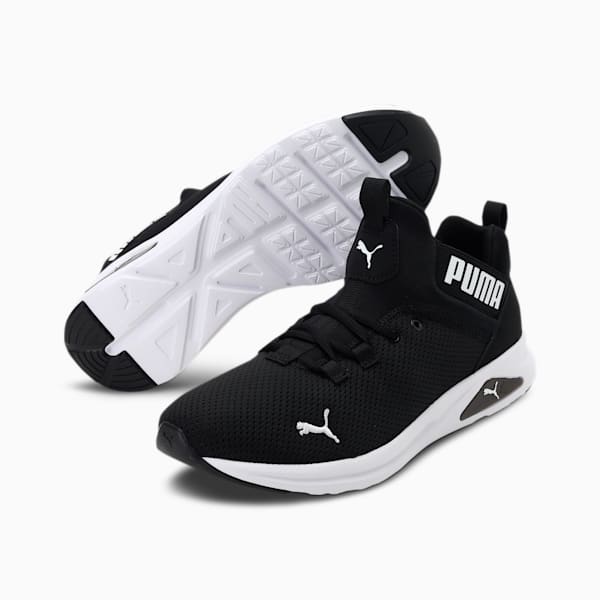 Puma mens shoes black and white outlet