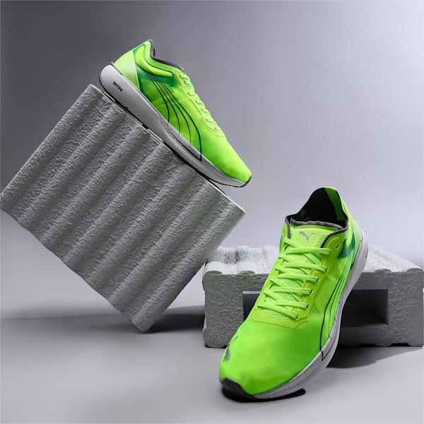 Liberate Nitro Men's Running Shoes, Lime Squeeze-Nimbus Cloud, extralarge-IND