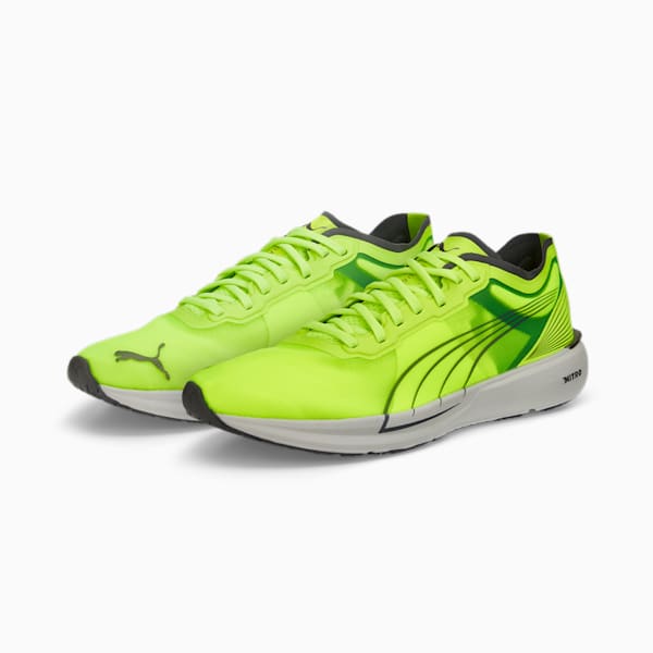 Liberate NITRO Men's Running Shoes, Lime Squeeze-Nimbus Cloud, extralarge