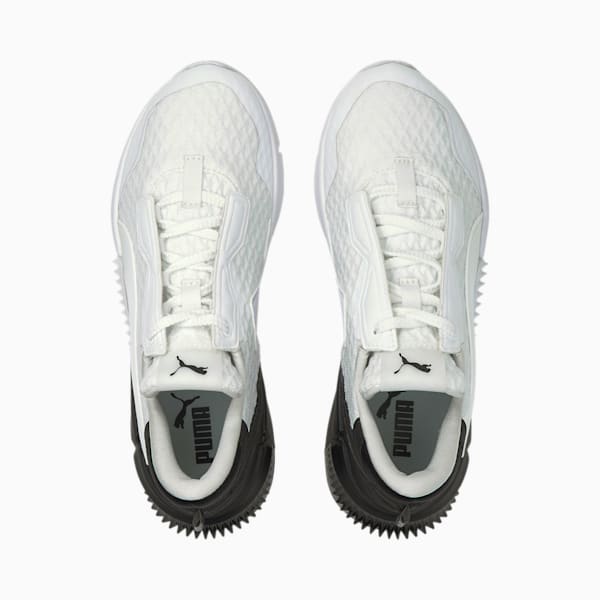 Tenis Training Provoke XT Block Mujer, Puma White-Puma Black, extralarge