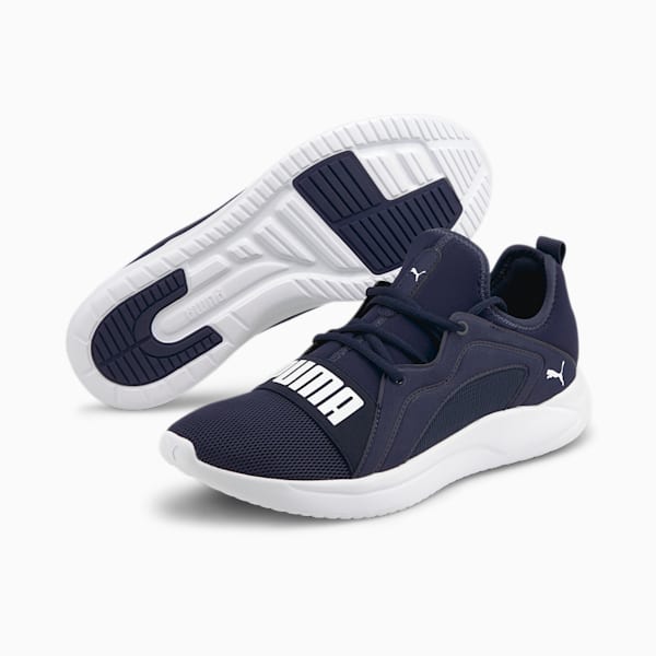 Resolve Street Men's Running Shoes, Peacoat-Puma White, extralarge