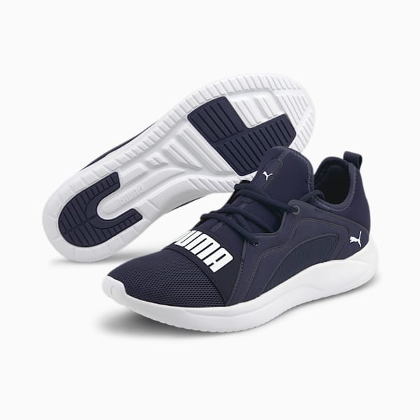 Tenis para correr hombre Resolve Street, Peacoat-Puma White, extralarge