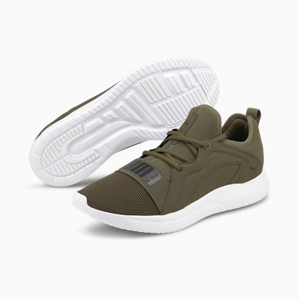 Resolve Street Men's Running Shoes, Grape Leaf-Puma White, extralarge