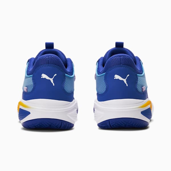 Court Rider Basketball Shoes, Dazzling Blue-Saffron, extralarge