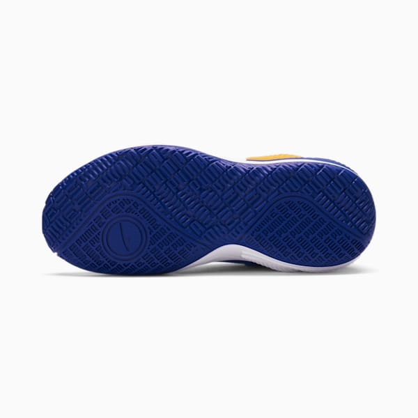Court Rider Basketball Shoes, Dazzling Blue-Saffron, extralarge