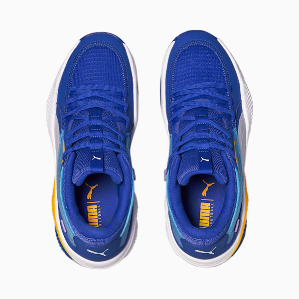 Tenis Court Rider Básquetbol, Dazzling Blue-Saffron, extralarge