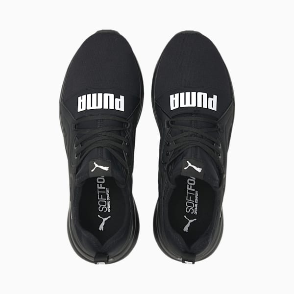 SOFTRIDE Rift Breeze Men's Walking Shoes, Puma Black-Puma White, extralarge-AUS