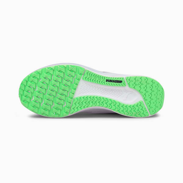 Velocity NITRO COOLadapt Men's Running Shoes, Puma White-Puma Black-Elektro Green, extralarge
