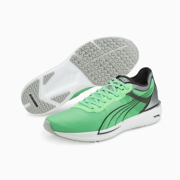 Liberate NITRO COOLadapt Men's Running Shoes, Elektro Green-Silver-Black, extralarge