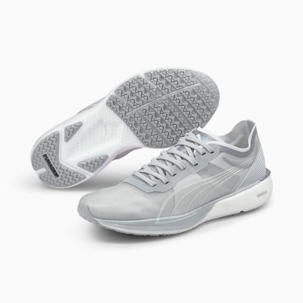 Liberate Nitro COOLadapt Women's Running Shoes, Puma White-Gray Violet-Puma Silver, extralarge-IND