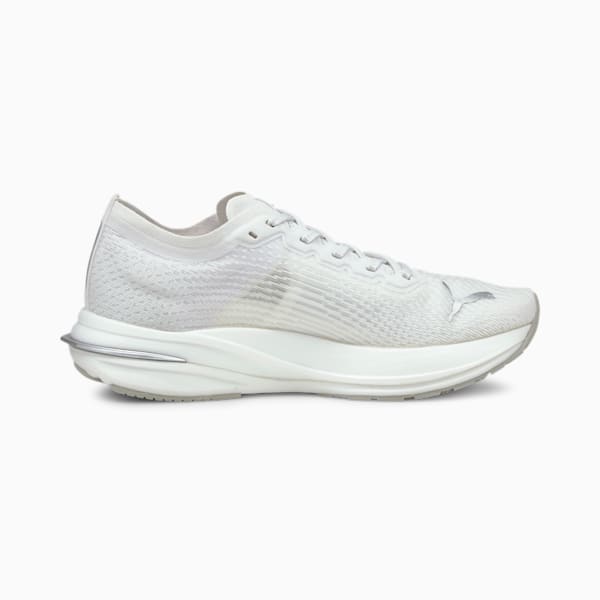 Deviate NITRO COOLadapt Women's Running Shoes, Puma White-Gray Violet, extralarge