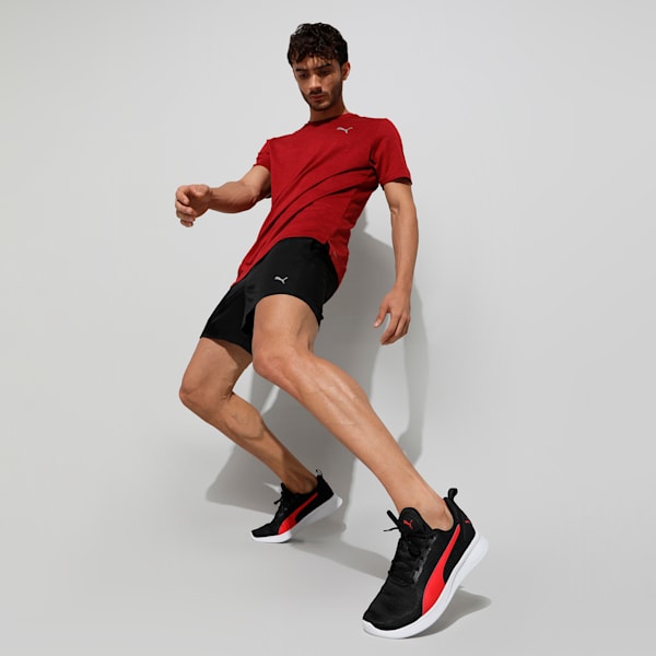 Blaze Running Shoes, Puma Black-High Risk Red-Puma White, extralarge-IND