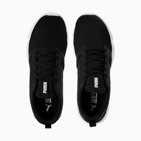 Flair Unisex Running Shoes, Puma Black-Puma White, extralarge-IND
