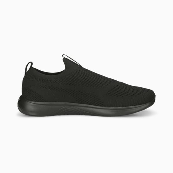 Softride Clean V2 Men's Running Shoes, PUMA Black-PUMA Silver