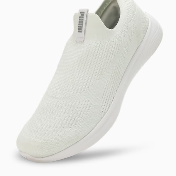 SOFTRIDE Clean V2 Men's Running Shoes, PUMA White-PUMA Silver, extralarge-IND