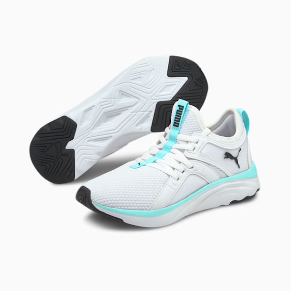 Sneakers SoftRide Sophia Enfant et Adolescent, Puma White-Island Paradise-Puma Black, extralarge