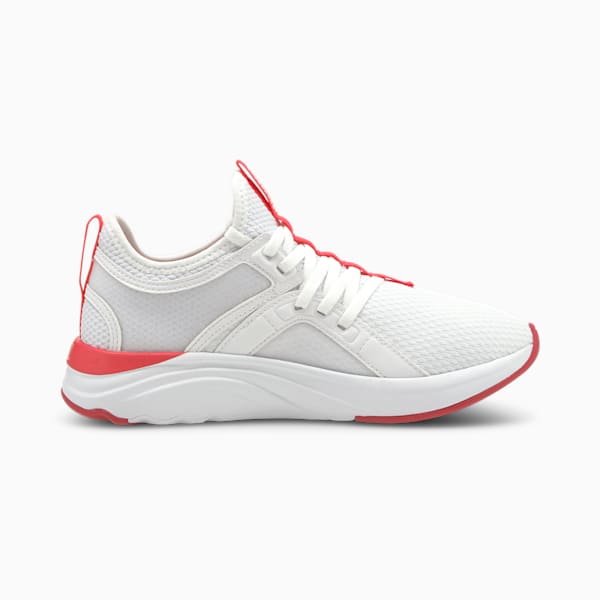 SoftRide Sophia Sneakers Big Kids, Puma White-Persian Red-Paradise Pink, extralarge