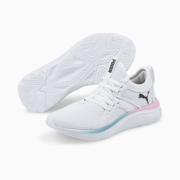 Sneakers SoftRide Sophia Enfant et Adolescent, Puma White-Puma Black, extralarge