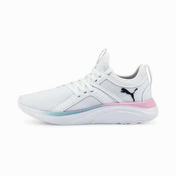 Sneakers SoftRide Sophia Enfant et Adolescent, Puma White-Puma Black, extralarge