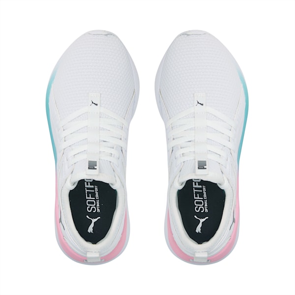 SoftRide Sophia Sneakers Big Kids, Puma White-Puma Black, extralarge