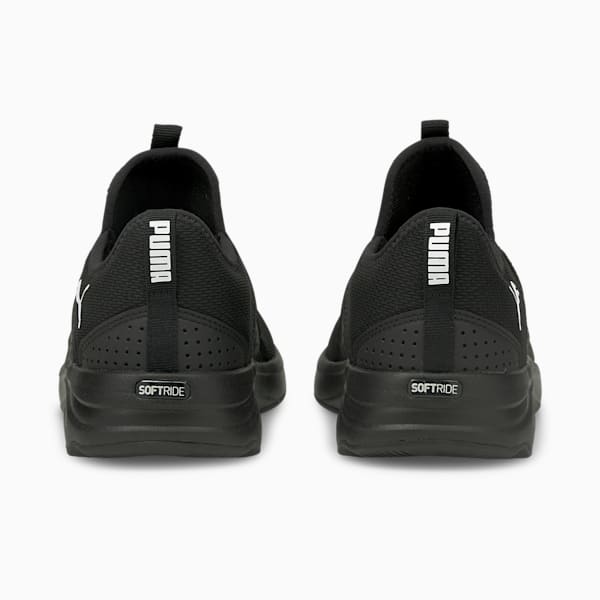 Softride Sophia Slip-on Women's Running Shoes, Puma Black-Puma White, extralarge