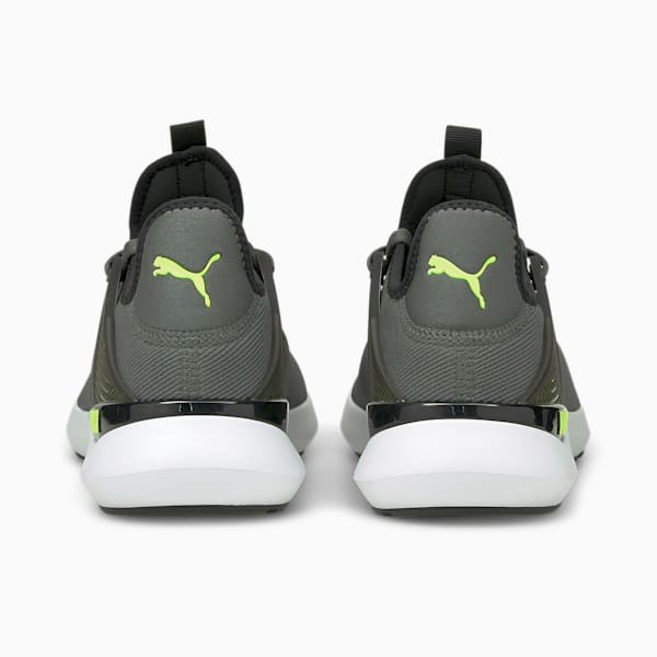 Pure XT Men's Training Shoes, CASTLEROCK-Puma Black-Green Glare