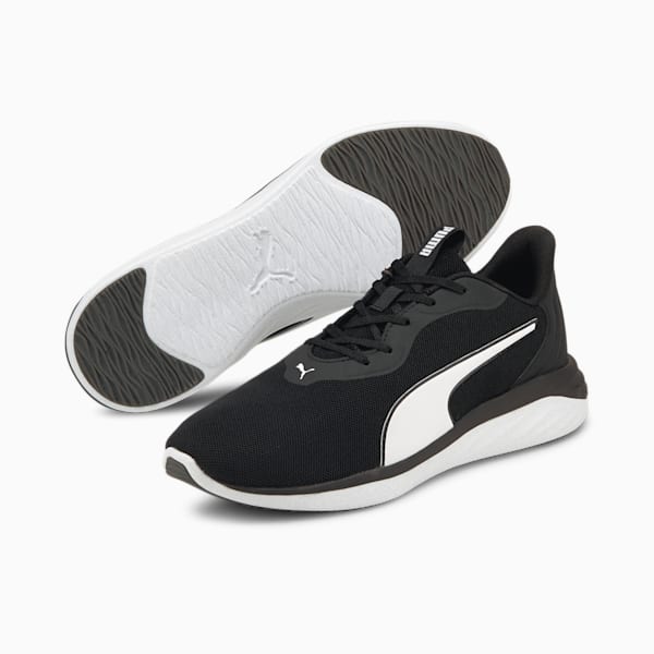 Better Foam Emerge Men's Running Sneakers, Puma Black-Puma White, extralarge