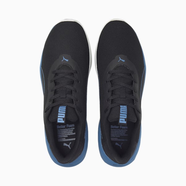 Better Foam Emerge Men's Running Shoes, Puma Black-Vallarta Blue, extralarge-IND