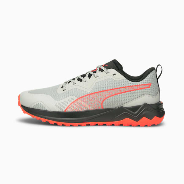 Better Foam Xterra Unisex Running Shoes, Gray Violet-Puma Black-Lava Blast, extralarge-IND