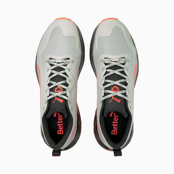 Better Foam Xterra Unisex Running Shoes, Gray Violet-Puma Black-Lava Blast, extralarge-IND