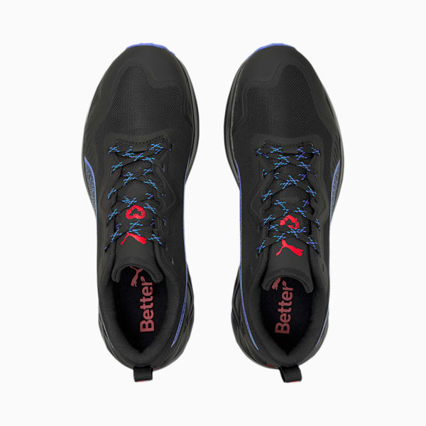 Better Foam Xterra Running Shoes, Puma Black-High Risk Red, extralarge