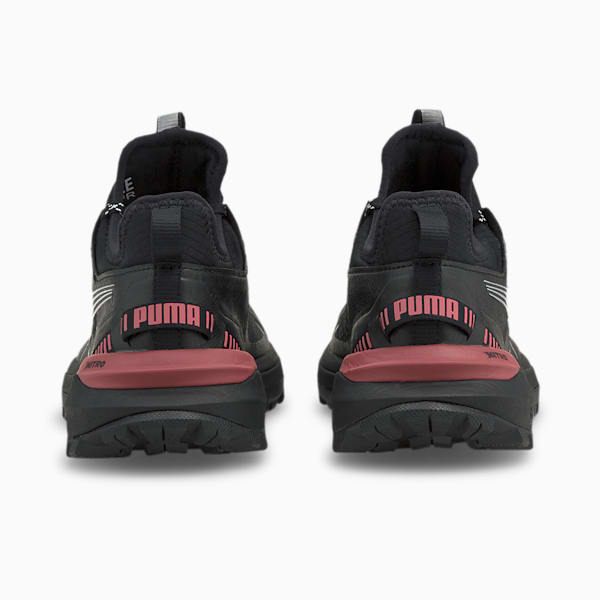 ウィメンズ GORE-TEX ヴォヤージ ニトロ ランニングシューズ, Puma Black-Mauvewood-Metallic Silver, extralarge-JPN