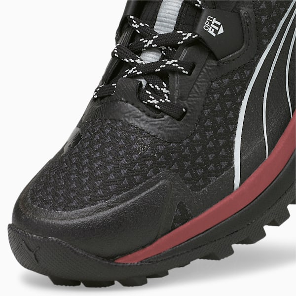 ウィメンズ GORE-TEX ヴォヤージ ニトロ ランニングシューズ, Puma Black-Mauvewood-Metallic Silver, extralarge-JPN