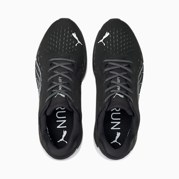 Magnify Nitro Men's Running Shoes, Puma Black-CASTLEROCK-Puma White