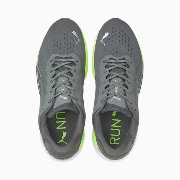 Magnify Nitro Men's Running Shoes, CASTLEROCK-Green Glare, extralarge-IND