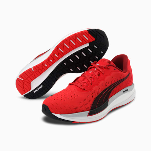 Magnify Nitro Men's Running Shoes, High Risk Red-Puma Black