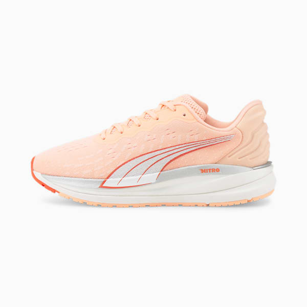 Tenis de running para mujer Magnify Nitro, Fizzy Melon-Firelight, extralarge