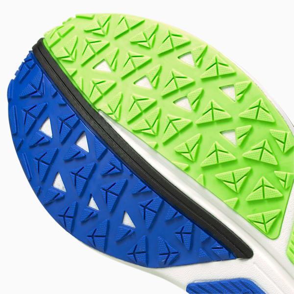 Electrify Nitro Men's Running Shoes, Puma Black-Ultra Blue-Green Glare