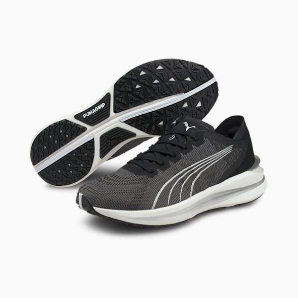 Zapatos para correr Electrify Nitro para mujer, Puma Black
