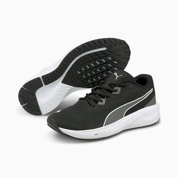Aviator Men's Running Shoes, Puma Black-CASTLEROCK, extralarge