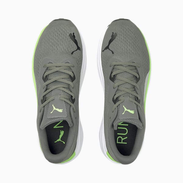 Aviator Unisex Running Shoes, CASTLEROCK-Green Glare, extralarge-AUS