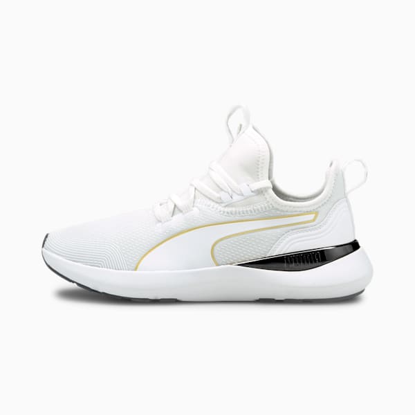 Pure XT Moto Women's Training Shoes, Puma White-Puma Team Gold