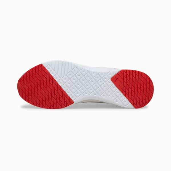 Flyer Flex Running Shoes, Puma White-Urban Red, extralarge-IND