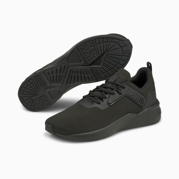 Erupter Men's Running Shoes, Puma Black-Puma Black, extralarge-AUS